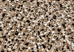 Granite epoxy floor sample