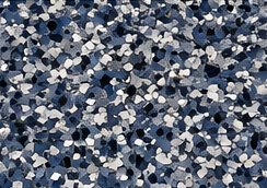 Midnight epoxy floor sample