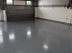 Dark Gray epoxy floor sample