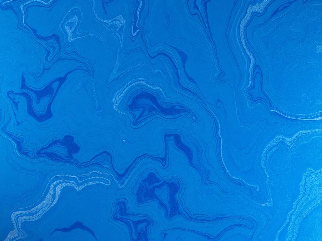 Blue Metallic epoxy floor sample